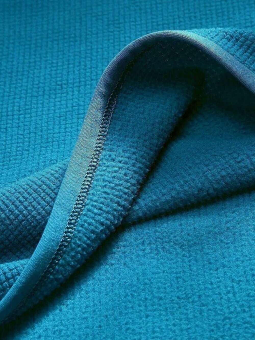 Arc'teryx Delta LT Zip Neck Waffle Fleece Turquoise Blue Size XL - Picture 4 of 15